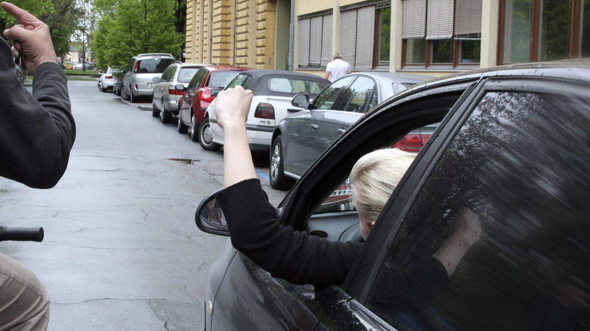 Ein Streit zwischen Verkehrsteilnehmern eskalierte