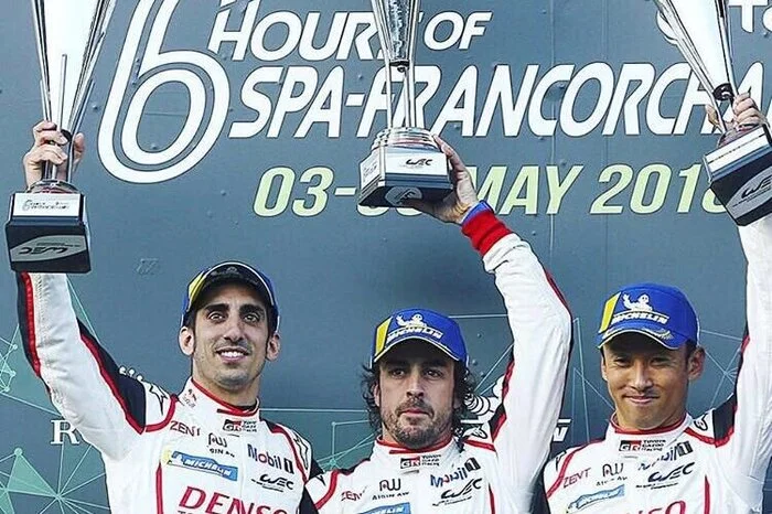 Buemi, Alonso und Nakajima