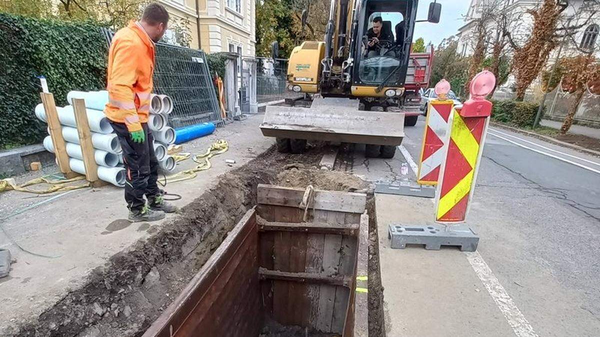 Umfangreiche Sanierung in der Stadt hat gestartet