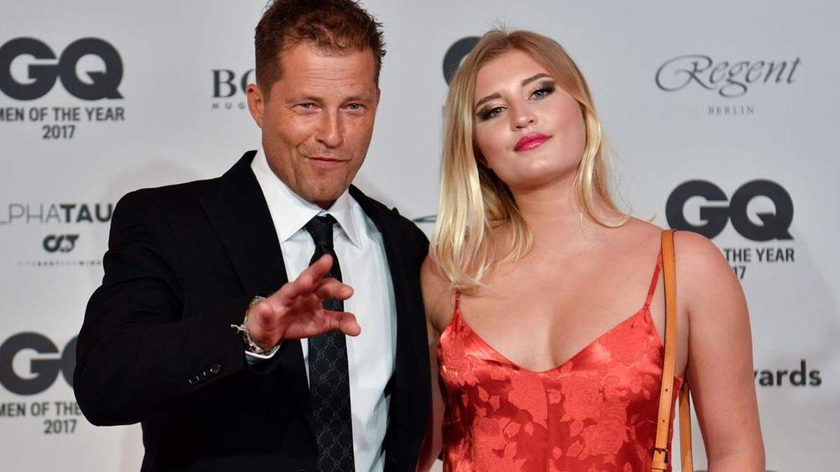 Til Schweiger mit seiner Tochter Luna