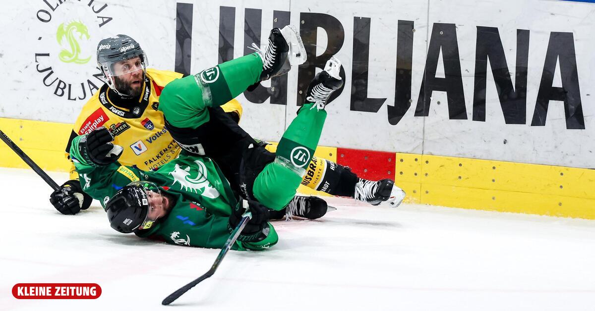 Eishockey: Pustertal gewinnt nach Verlängerung im Finale gegen Ljubljana