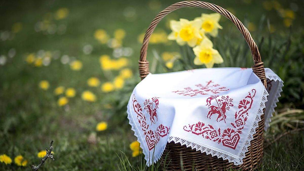 Die Osterspeisensegnung gehört zu den beliebtesten Bräuchen in der Steiermark