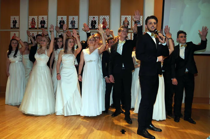 Bei der Polonaise wurde gerappt . . .
