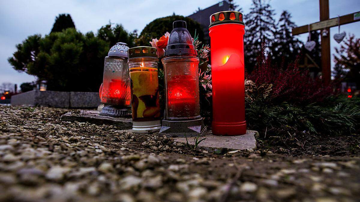 Am Friedhof St. Andrä in Wöfnitz wurden Absicherungsarbeiten vorgenommen