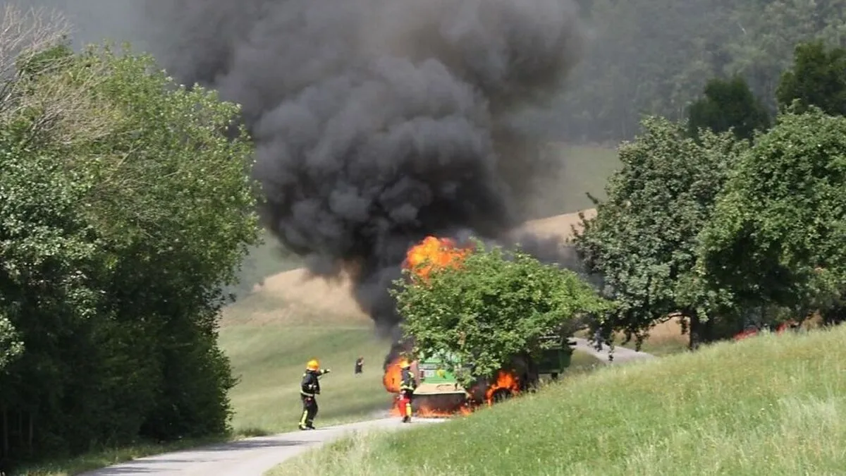 Feuerwehr Pöllau im Einsatz