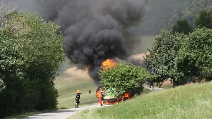 Feuerwehr Pöllau im Einsatz