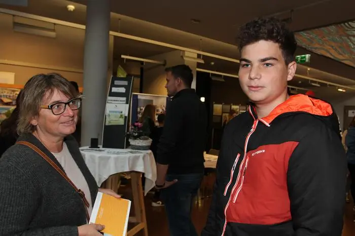 Zu den Highlights der Messe gehörte ein E-Gokart, das von den iHTL-Schülern Dominik Mehlmauer und Alexander Knoller in viermonatiger Arbeit gebaut wurde.