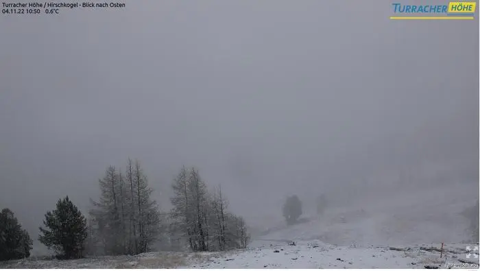 Die Turrach ist auch schon "angezuckert"