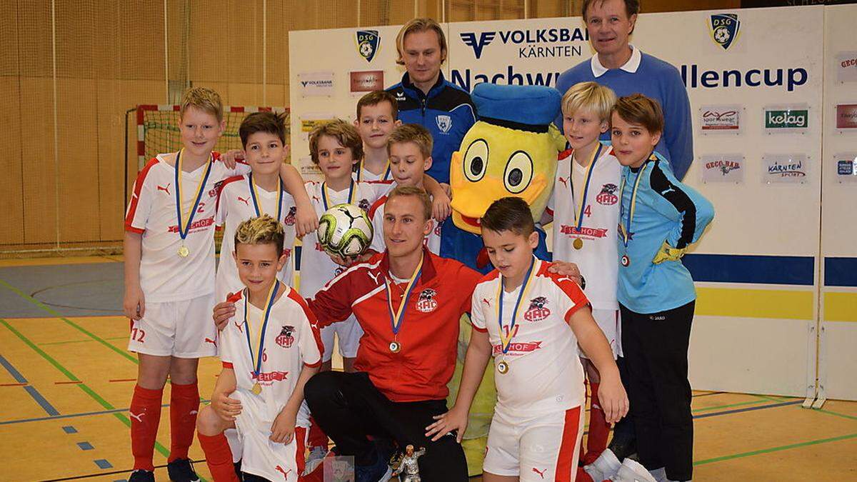 Der KAC gewann in Ferlach den U10-Bewerb