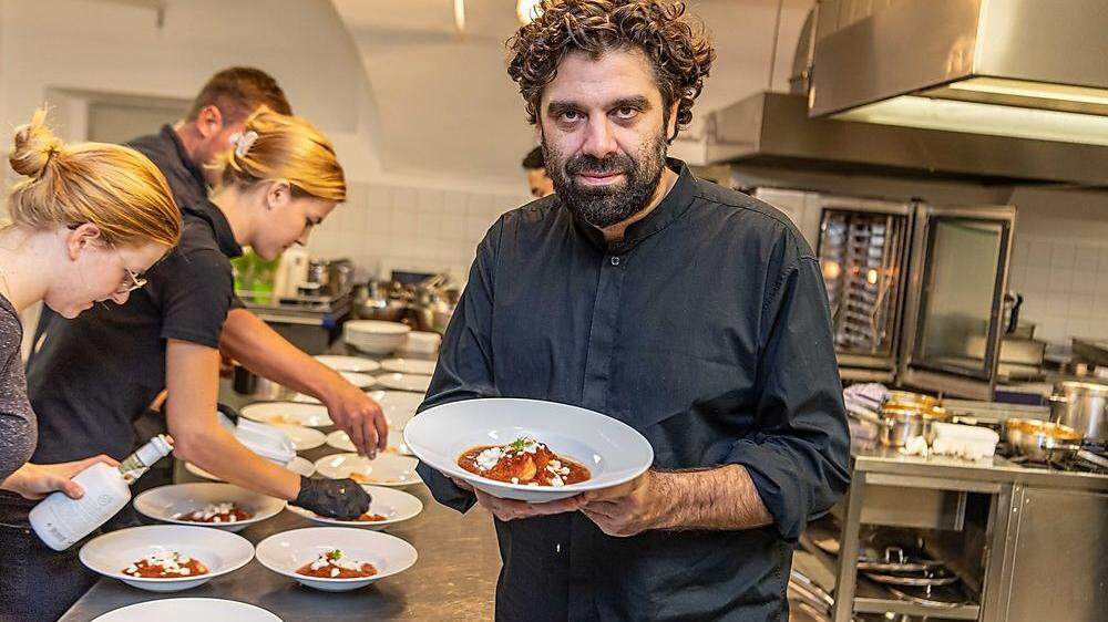 Spitzenkoch Konstantin Filippou konzipierte das Restaurant im neuen Merkur-Campus