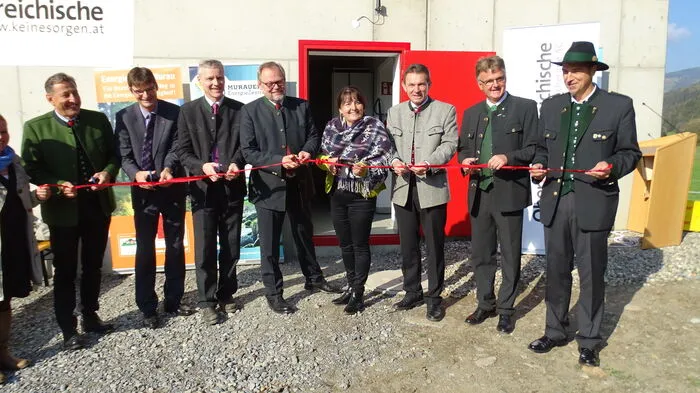Rund 500 Haushalte versorgt das neue Kleinwasserkraftwerk in Oberwölz jährlich mit Strom, das am 16. Oktober offiziell eröffnet wurde.