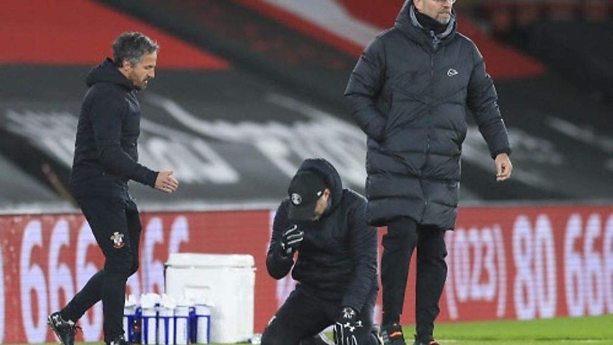 Ralph hasenhüttl zu Tränen gerührt