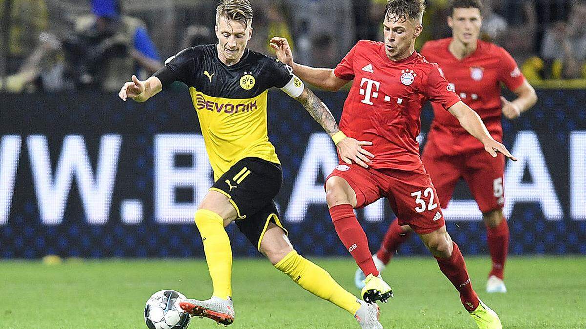 Marco Reus und Joshua Kimmich - beide wollen den Meistertitel