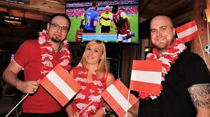 Das Team beim Wiednermichl drückte Österreich die Daumen