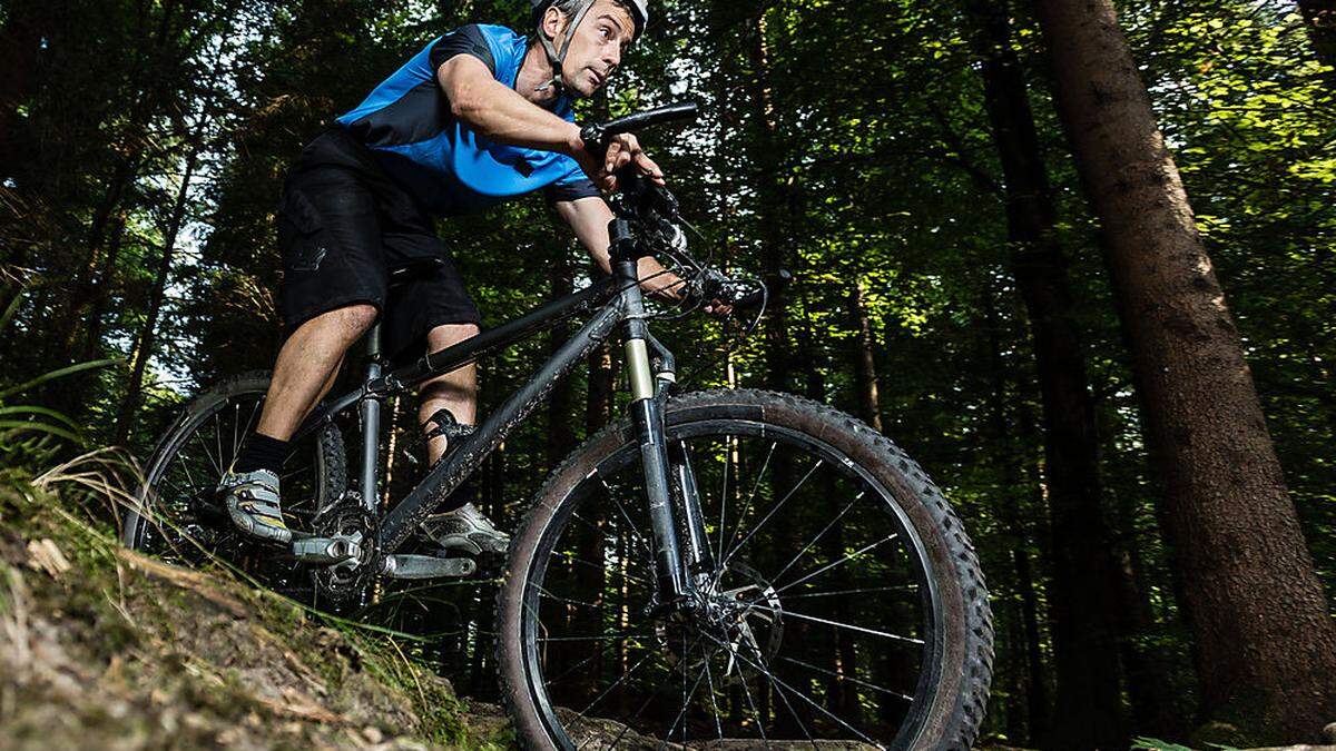 Weil immer mehr Freizeitsportler die steirischen Wälder nutzen, kommt es immer öfter zu Reibereien mit Waldbesitzern 	