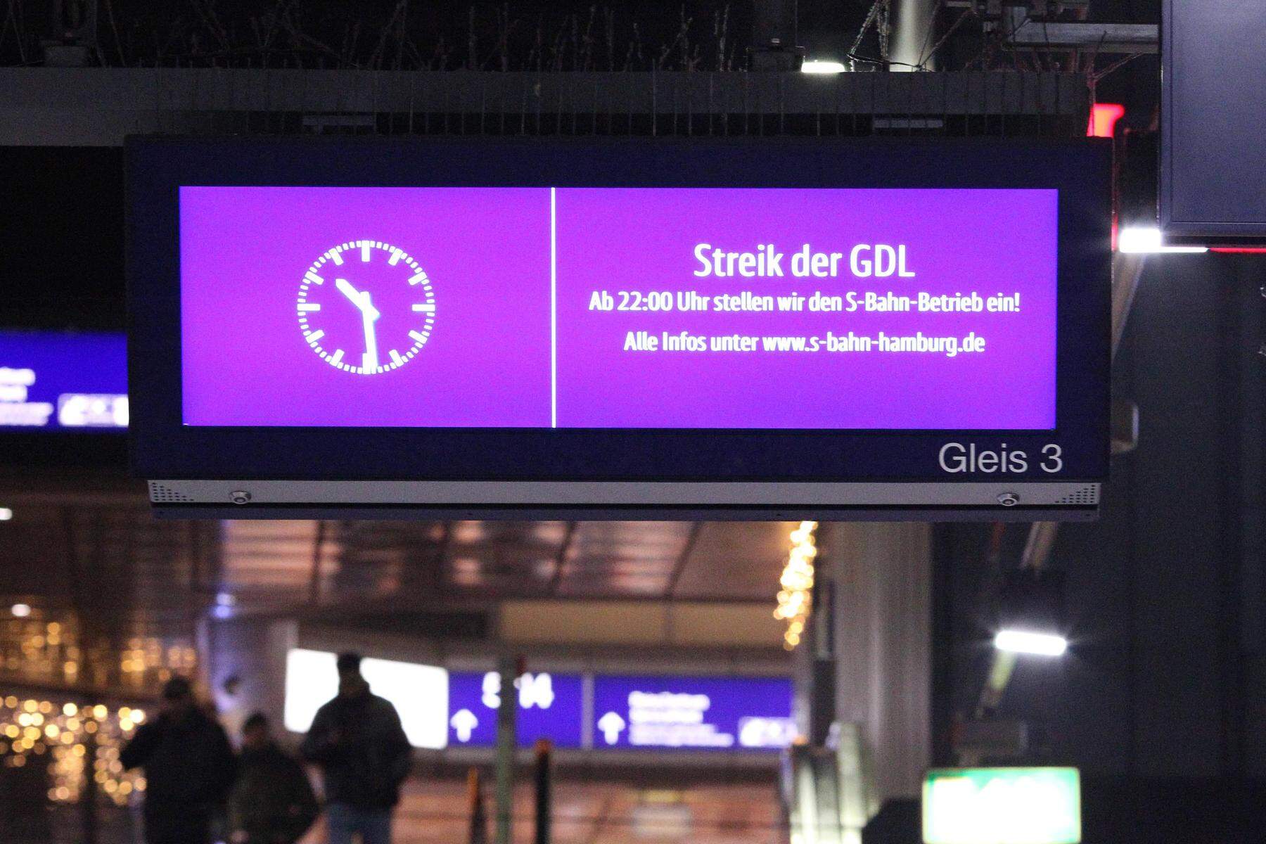 Arbeitskampf | Landesweite Bahn-Streiks in Deutschland ab Mittwoch