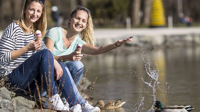 In Klagenfurt ist die Eiszeit eingeläutet