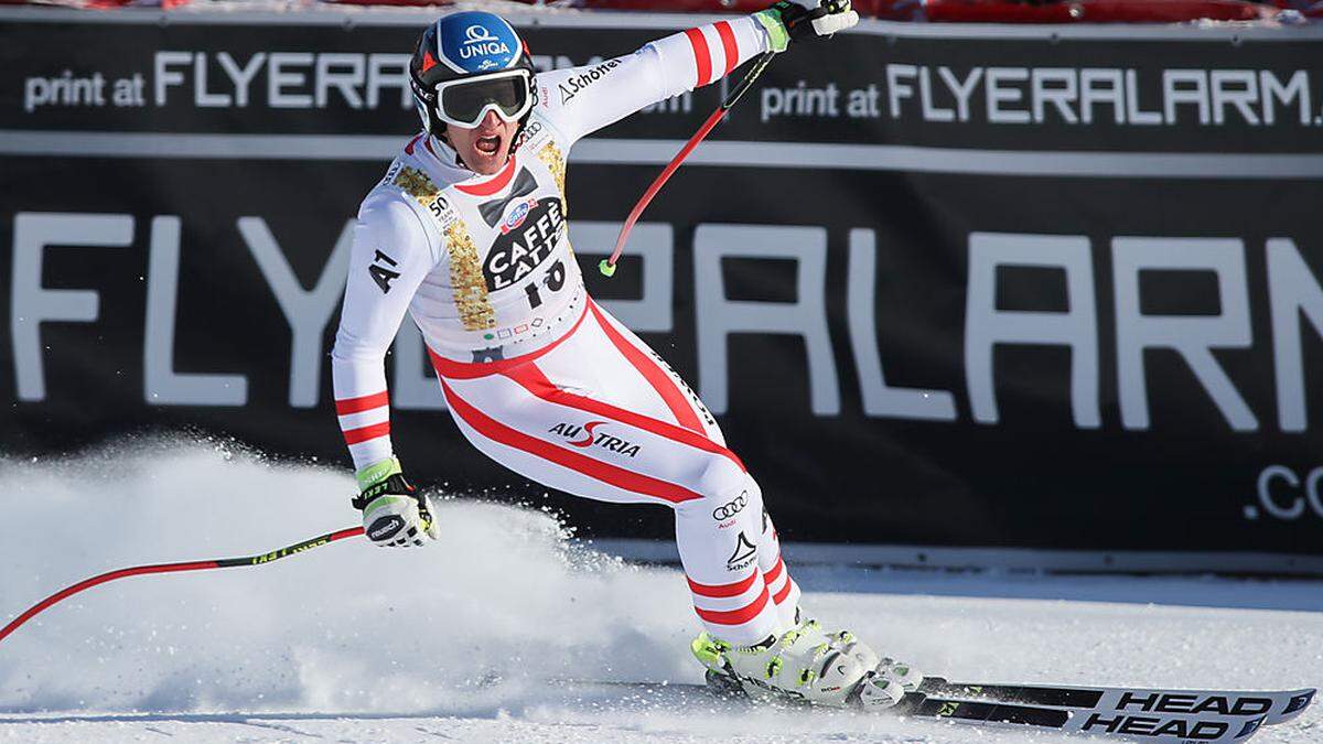 Matthias Mayer freute sich über den zweiten Platz