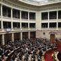 Haben ein mehr als umstrittenes Gesetz beschlossen: die griechischen Abgeordneten