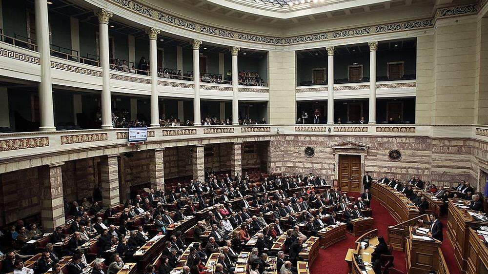 Haben ein mehr als umstrittenes Gesetz beschlossen: die griechischen Abgeordneten