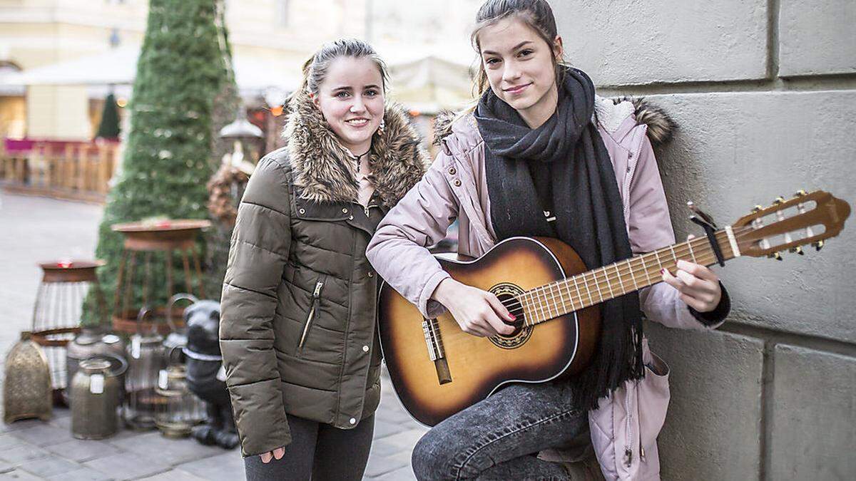 Amelie und Sarah gibt es sont auf Youtube zu hören