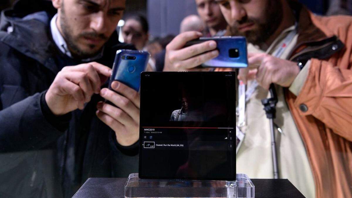 Huawei präsentierte in Barcelona das Falthandy Mate X