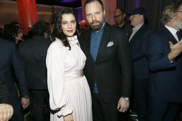 Rachel Weisz (beste weibliche Nebenrolle) und der griechische Regisseur Yorgos Lanthimos