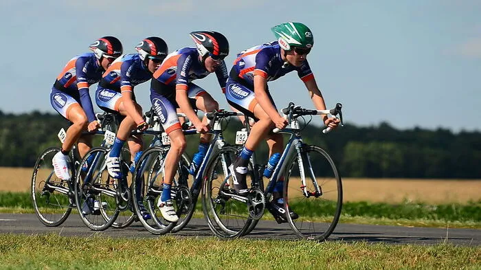 Die jungen Radtalente fahren durch die Oststeiermark