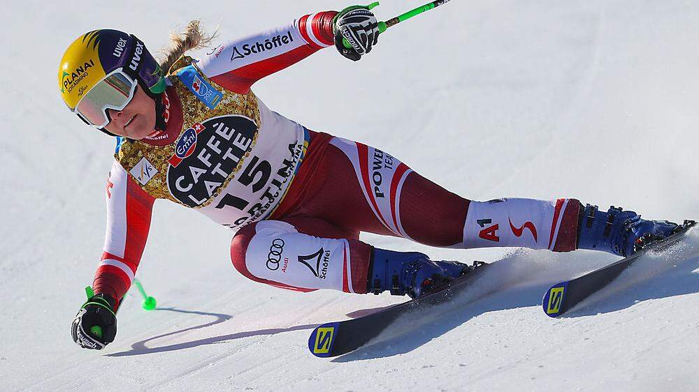 Tamara Tippler konnte beim Weltcup-Finale in Lenzerheide noch nicht so Gas geben, wie bei der WM in Cortina