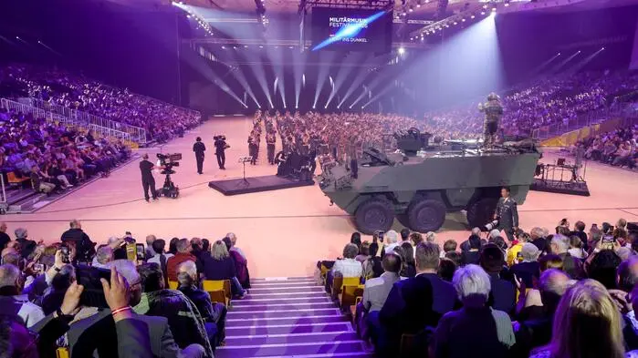 Rund 4000 Besucher kamen zum Auftakt des Militärmusikfestivals in die Grazer Stadthalle