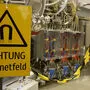 Blick in den "Maschinenraum" eines Linearbeschleunigers für Strahlentherapien 