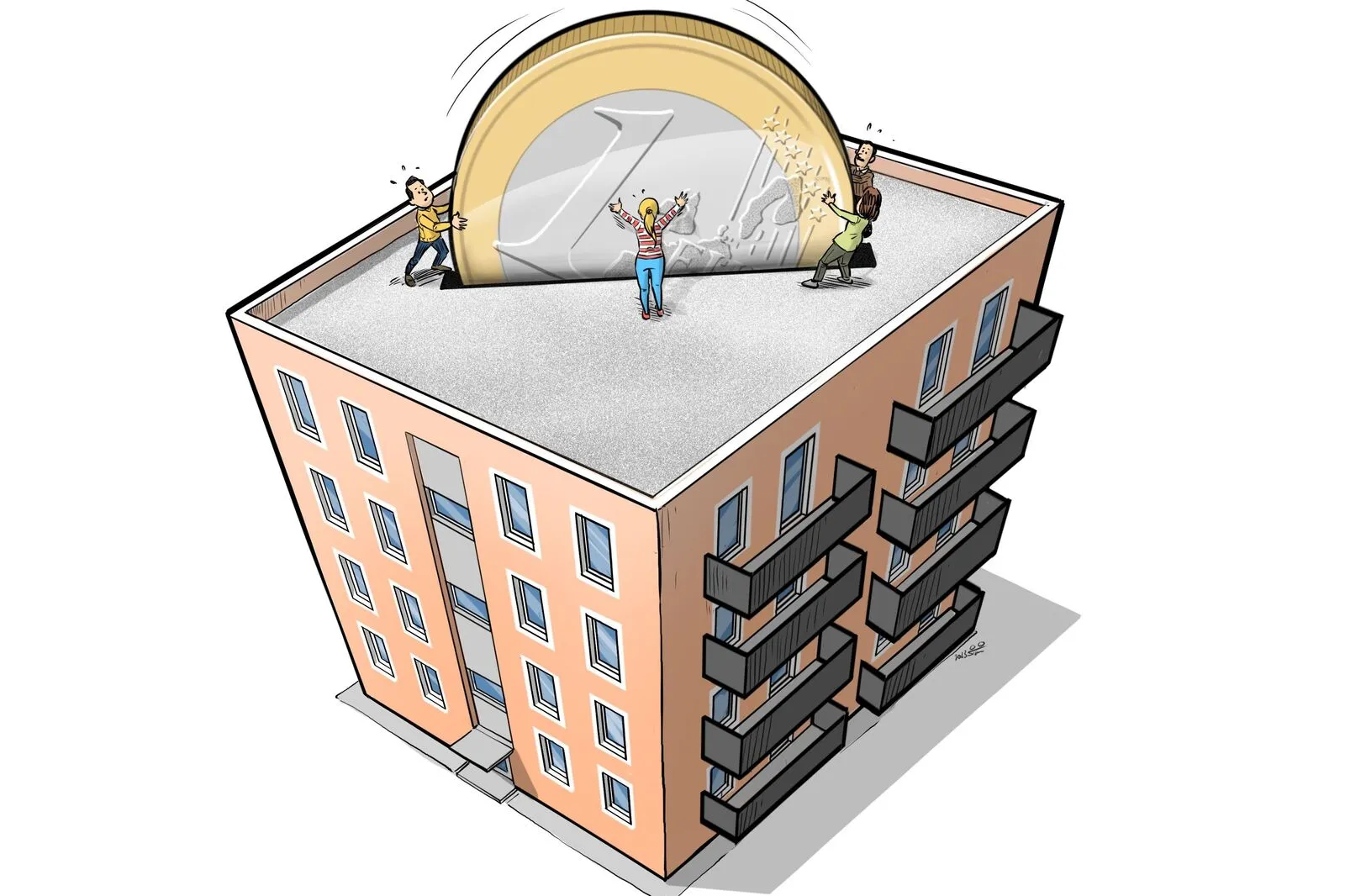 Wie hoch die Rücklagen sind, erfährt man bei der Hausverwaltung 