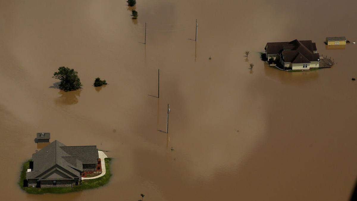 Hurrikan Harvey hinterließ viele Schäden 