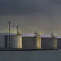 LNG-Tanks im Hafen von Rotterdam, einem der größten Umschlagplätze der EU | Der Hafen von Rotterdam ist der größte Umschlagplatz für Gas in der EU