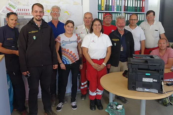 Sicherheit wird groß geschrieben. Dafür sorgen die Mitarbeiter der Bezirkshauptmannschaft Leoben, der Polizei, der Bergrettung, des Roten Kreuzes, der Feuerwehr und der VA Erzberg.