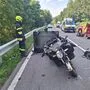 Im Juli kam es in Wies zu einem Verkehrsunfall mit zwei Verletzten auf der B 76