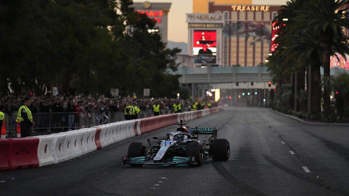 Am Wochenende fährt die Formel 1 auf den Straßen von Las Vegas