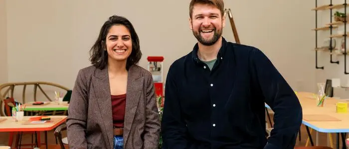 Jasmin Dhanani und Jürgen Neubauer sind die Gründer von Artsip