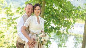 Evelyn und Hannes Doppelhofer haben in St. Ruprecht geheiratet