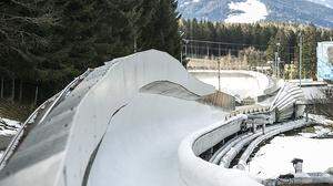 Im Eiskanal in Innsbruck-Igls könnte es 2026 um olympisches Edelmetall gehen