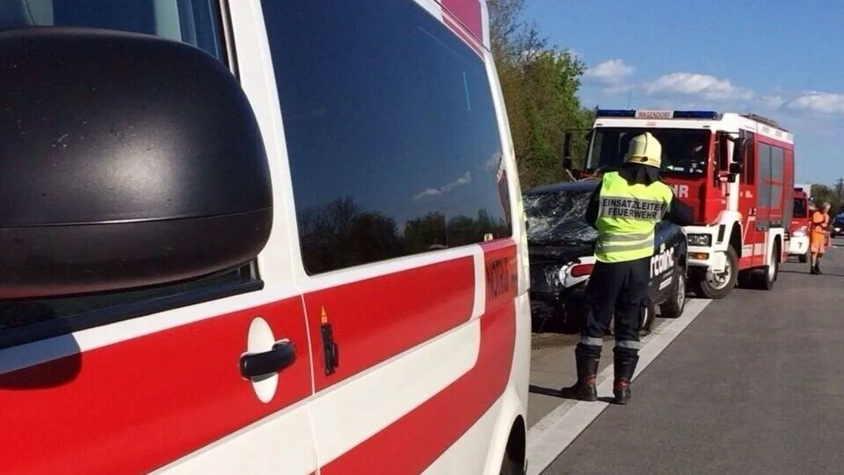 Unfall auf der A9 (Foto Sujet) 