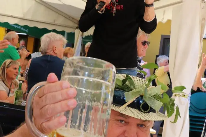 Der „VOLTE“ Valentin Stubinger brachte die absolute wieder Stimmung ins Festzelt!
