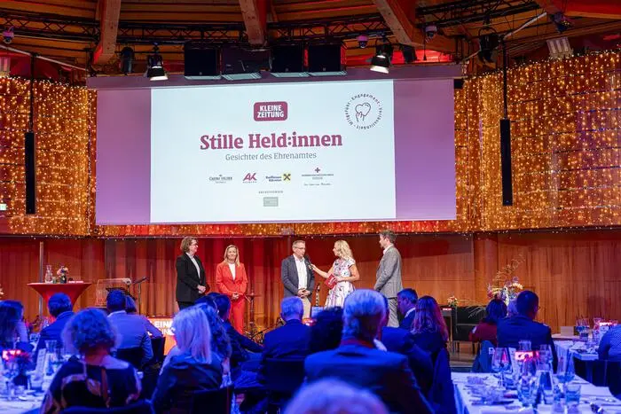 Die Gala fand im Casineum Velden statt