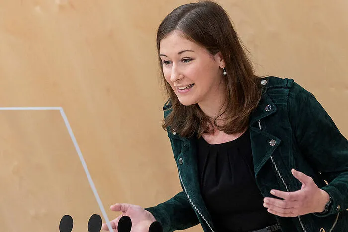 Von der Chefin der Jungen ÖVP zur Jugend-Staatssekretärin: Claudia Plakolm (26). 