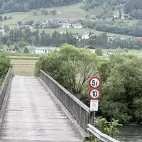 Die hölzerne Chromwerkbrücke ist ab 21. September gesperrt