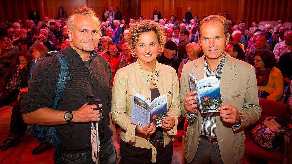 Bergfex mit Lesern: Schlick, Richter, Resch (von links)