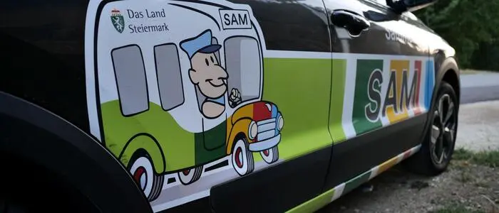 Das SAM-Taxi hat in Pernegg an der Mur ausgedient