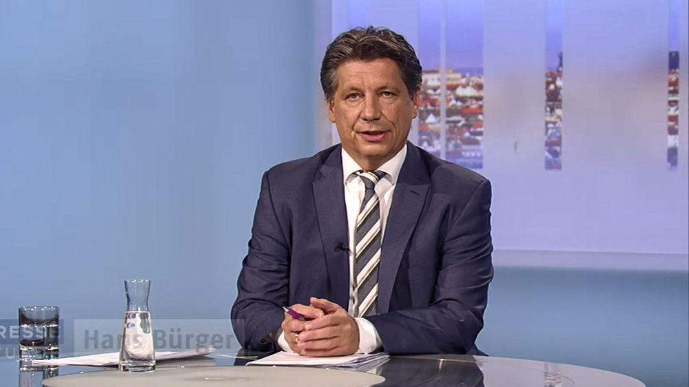 Innenpolitik-Experte des ORF: Hans Bürger 