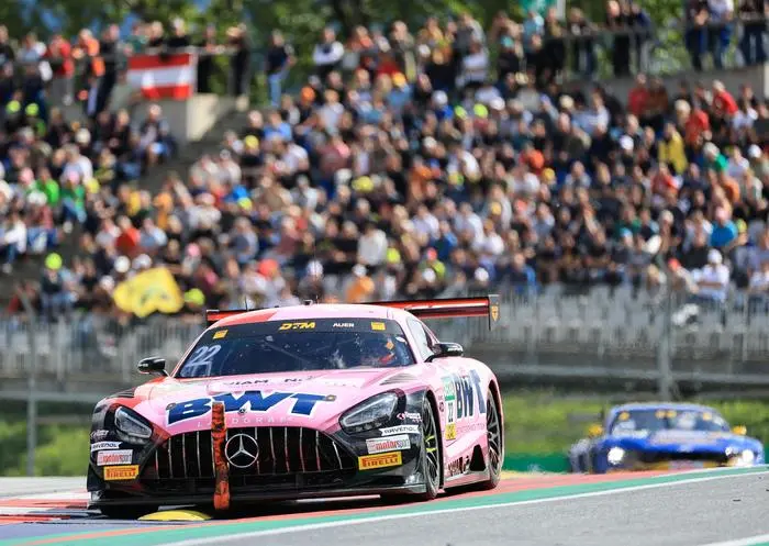 SPIELBERG,AUSTRIA,14.SEP.25 - MOTORSPORTS - DTM, Deutsche Tourenwagen Masters, Red Bull Ring. Image shows Lucas Auer (AUT/ Mercedes).
Photo: GEPA pictures/ Wolfgang Grebien