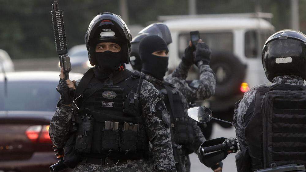 Sujetbild Militärpolizei in Brasilien